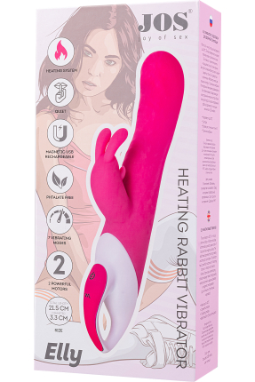 ELLY Isıtmalı Vibratör, 21,5 cm