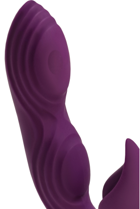 L'Eroina Octar Çift Motorlu Rabbit Vibratör - 24,5 cm