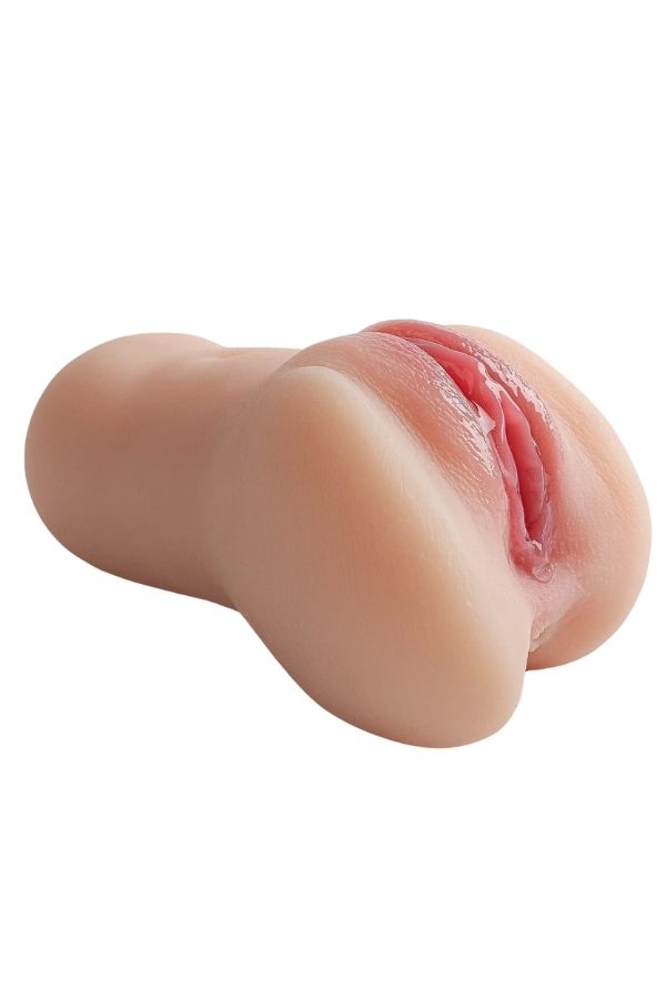 XOXO 2 Girişli Realistik Mastürbatör 700 g – TPE, Ten (Flesh), 17,5 cm, 700 g 3 TPE Material