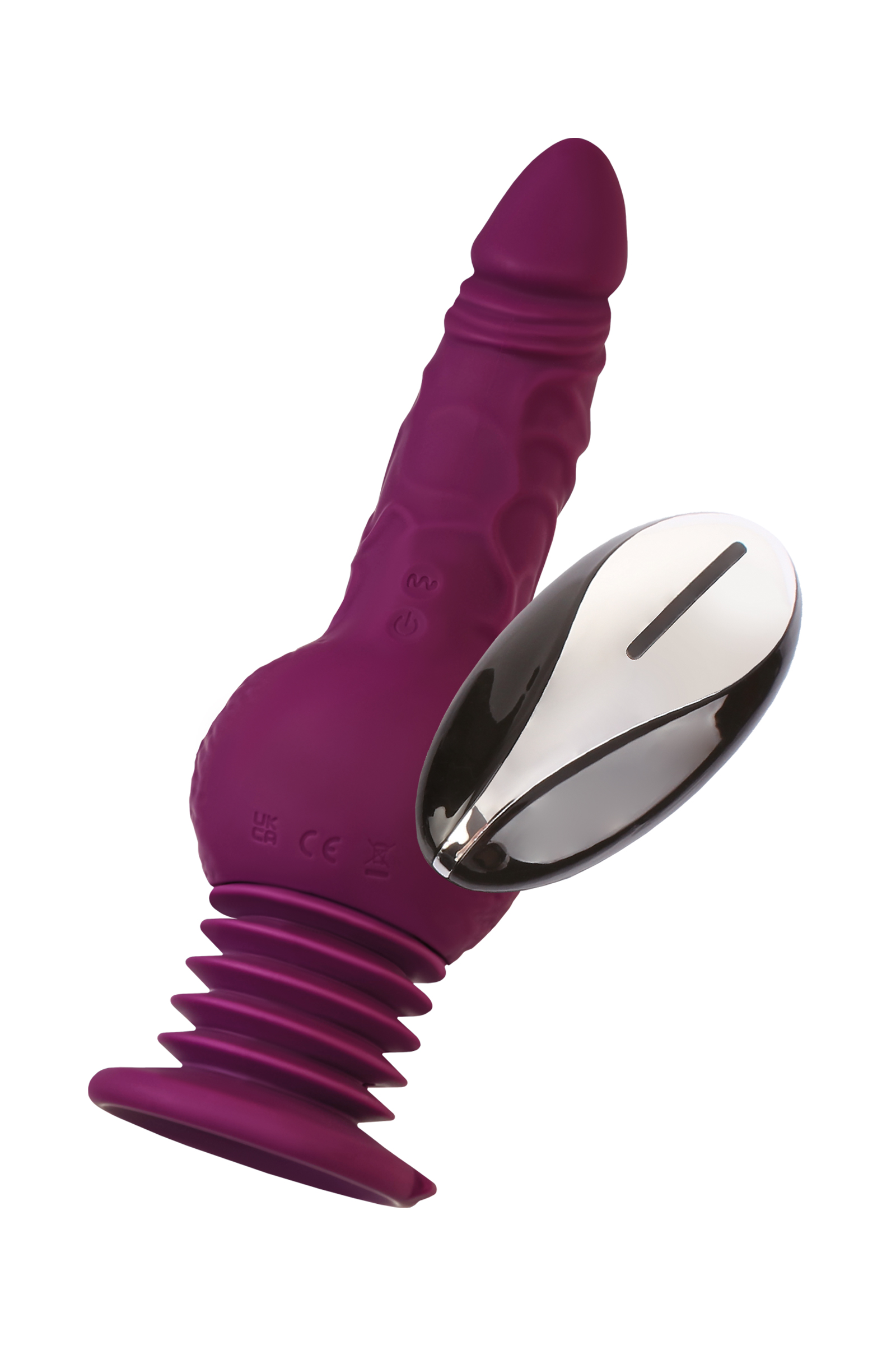 Striker Mini Sex Machine – Remote Controlled, Silicone, Purple, 23.5 cm 1 MotorLovers by TOYFA Striker Mini Seks Makinesi