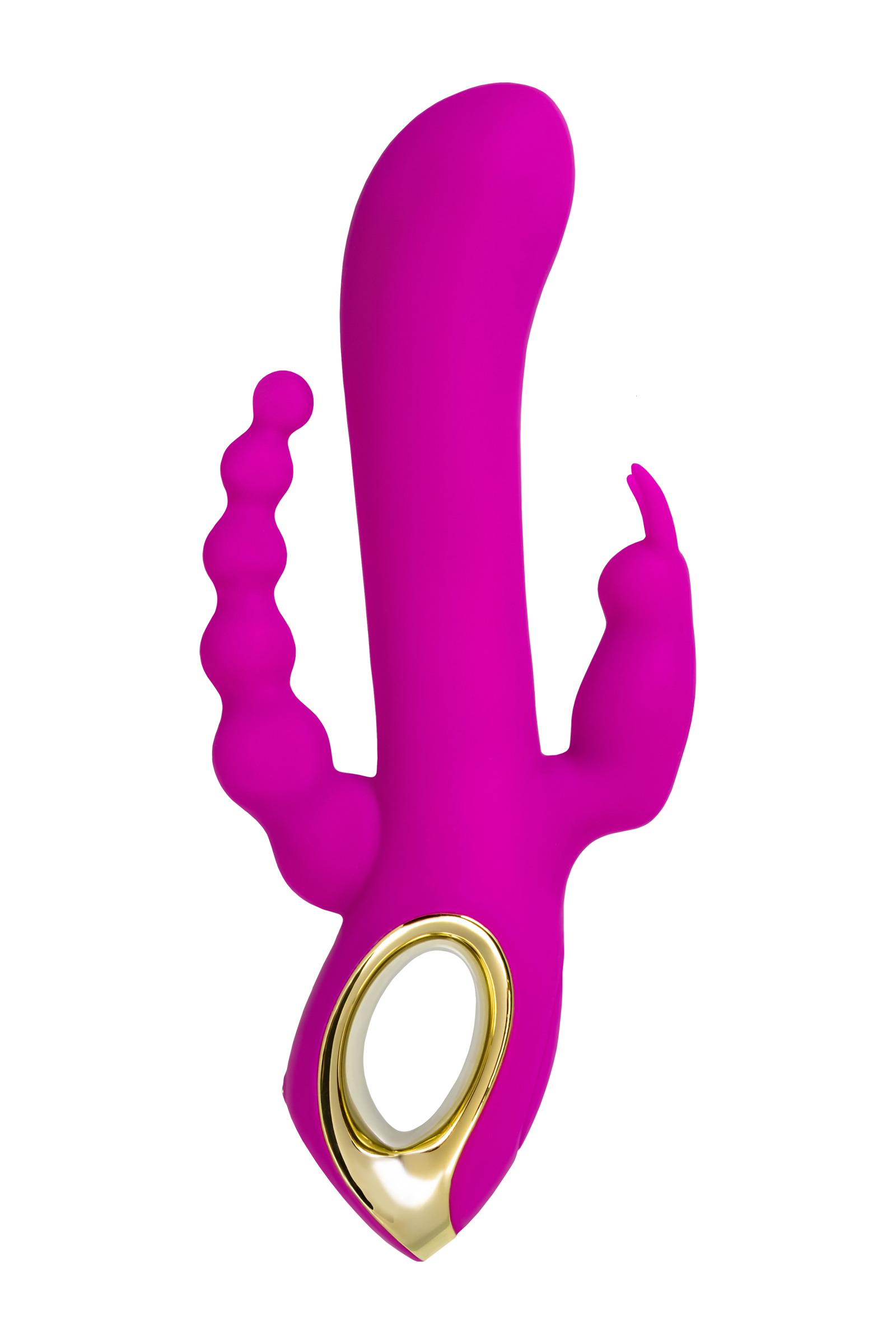 Trinny Üçlü Etkili Silikon Vibratör – Mor, 21,5 cm 4 21.5 cm