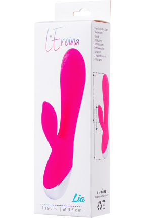 Shibari Eğitimleri, El Yapımı Deri Ürünler, BDSM Ürünleri, Sex Shop 178 L’Eroina Lia Rabbit Vibratör, 19 cm