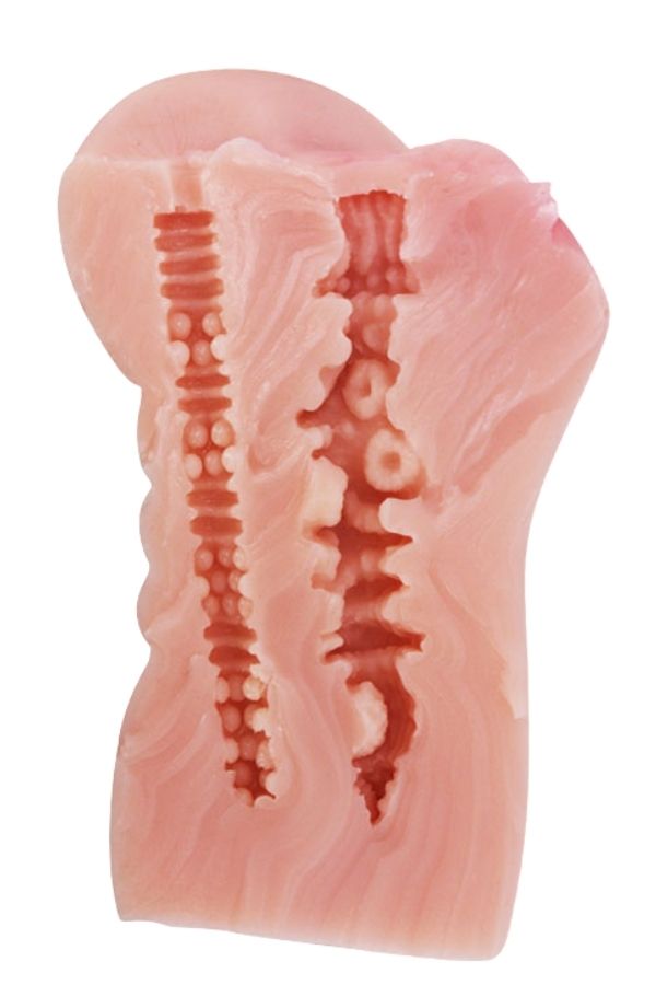 XOXO 2 Girişli Realistik Mastürbatör 700 g – TPE, Ten (Flesh), 17,5 cm, 700 g 5 700 gr