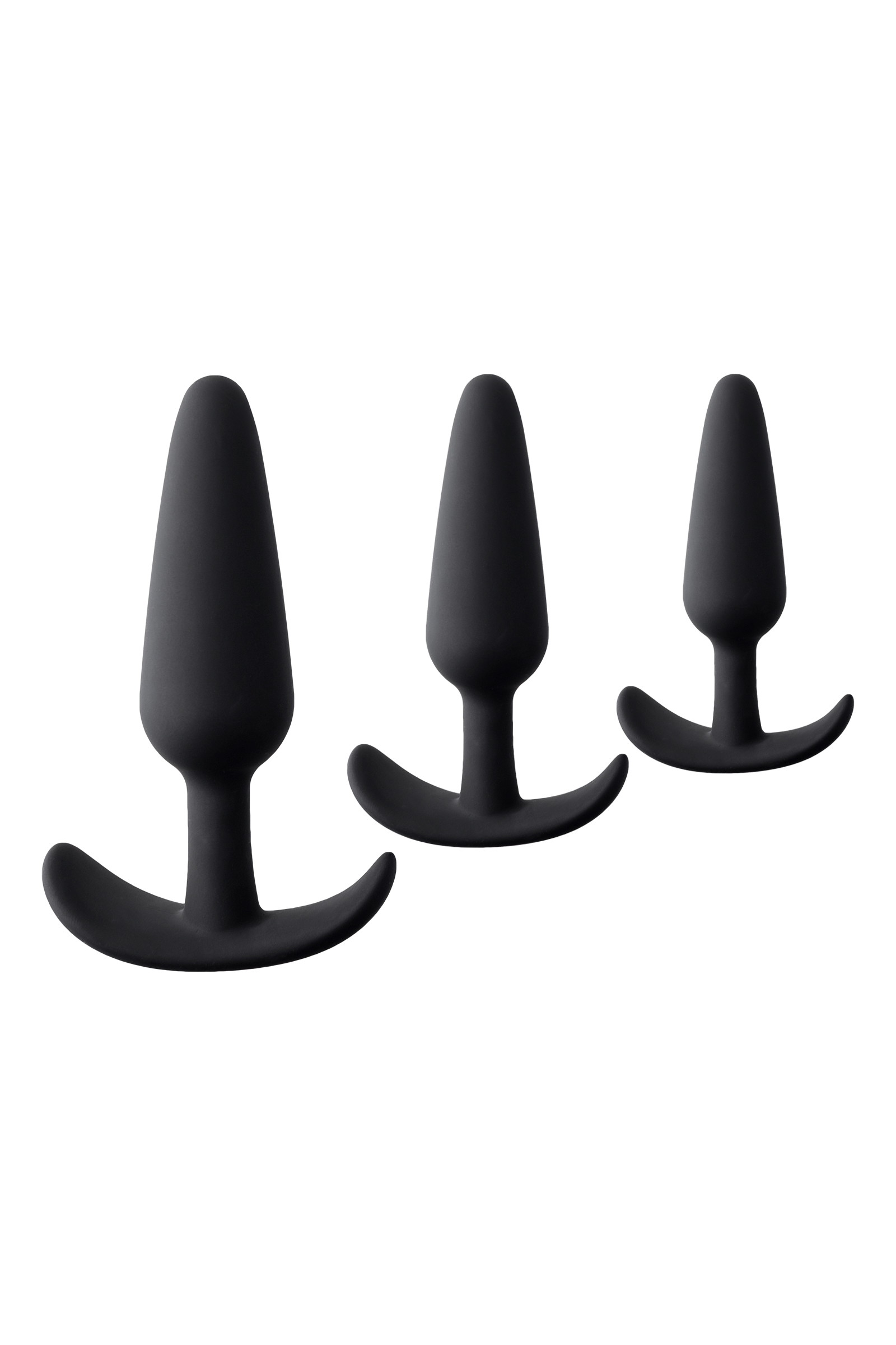 Pleasure Eridani Anal Plug Seti, 3 adet 3 Black